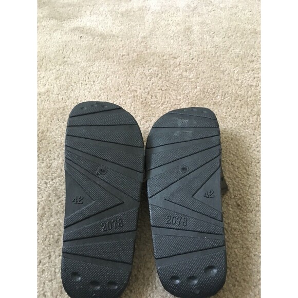South Carolina Gamecocks Men\'s Sandals Flip Flops Slides Size M Black White main image 8